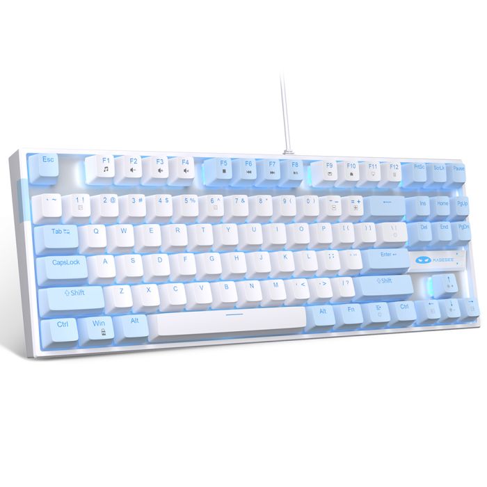 Magegee MK-STAR Blue-White, Blue Lighting, Red Switch, US (MK-STAR-Blue-White)