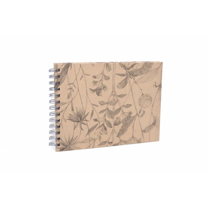 Focus Flower Brown Wire-O 23x17 cm