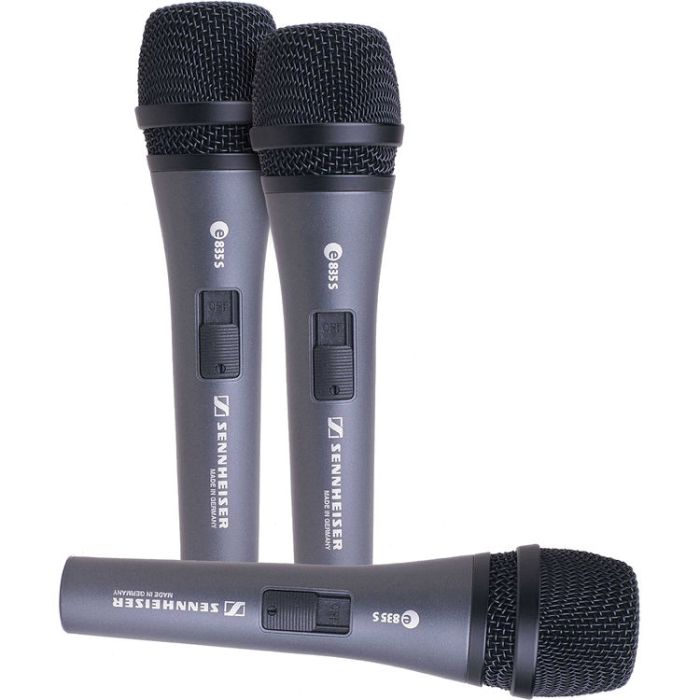 Sennheiser e 835-S Three Pack