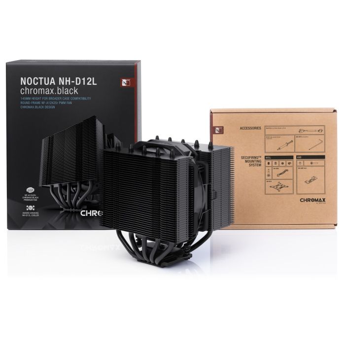 Noctua NH-D12L chromax.black