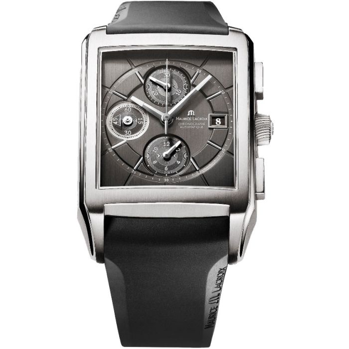 Maurice Lacroix Pontos Rectangulaire Chronograph Men's Watch PT6197-TT003-331