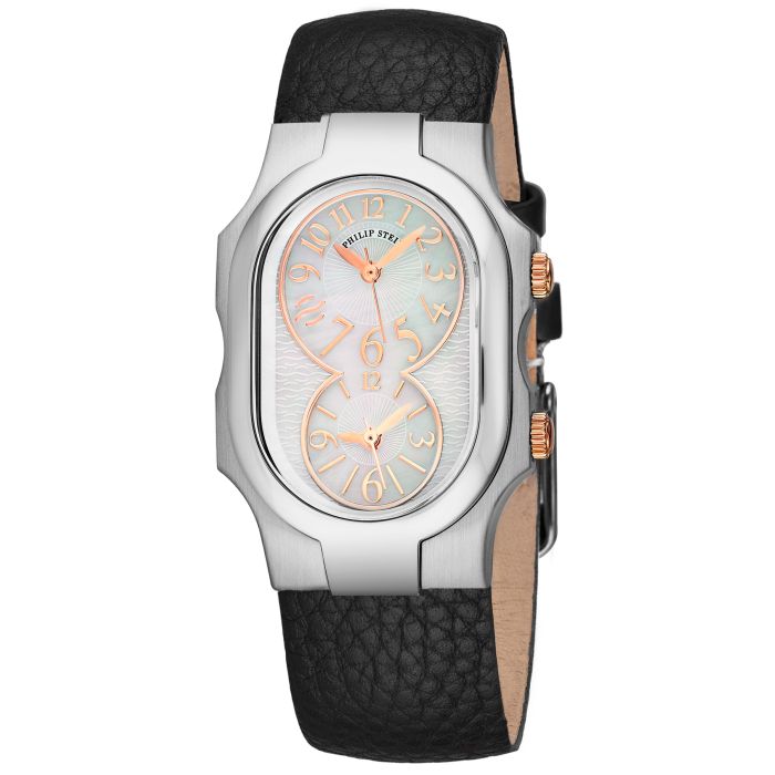 Philip Stein Signature Dual Time Ladies Watch 1MOPRGCB Philip Stein Signature Dual Time Ladies Watch 1MOPRGCB