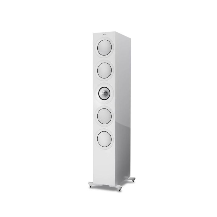 KEF R11 Meta Floorstanding Speaker Gloss White