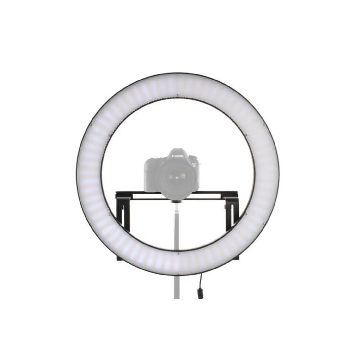 Falcon Eyes Bi-Color LED Ring Lamp Dimmable DVR-512DVC on 230V Falcon Eyes Bi-Color LED Ring Lamp Dimmable DVR-512DVC on 230V
