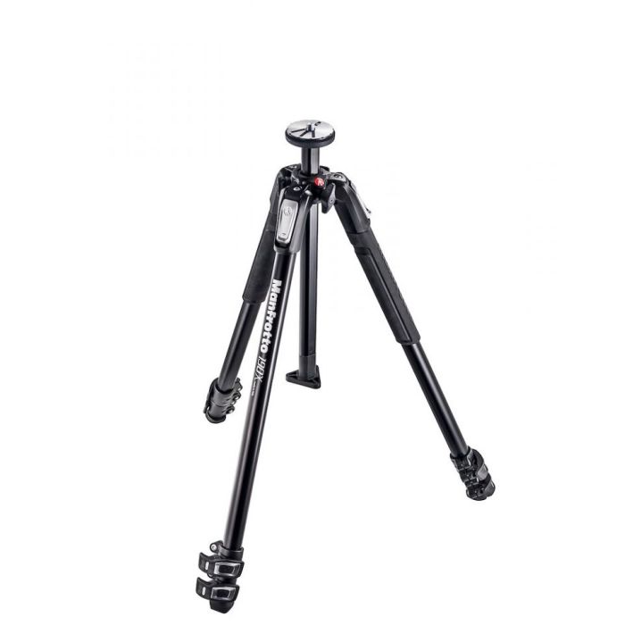 Manfrotto 190X Aluminium 3-section Camera Tripod (MT190X3)