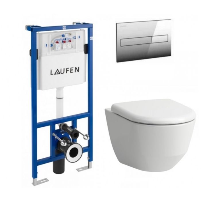 Laufen WC Set 4 in 1 Laufen (bez apmalītes)