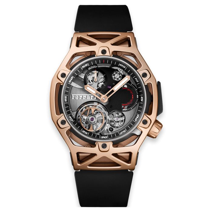 Hublot Techframe Ferrari Tourbillon Chronograph Men's Watch 408.OI.0123.RX