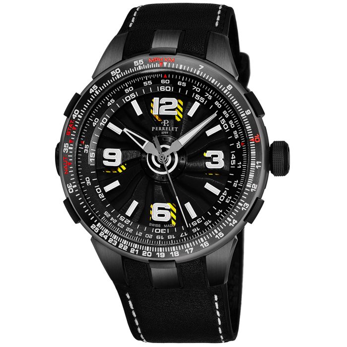 Perrelet Turbine Pilot Men's Watch A1086-1A
