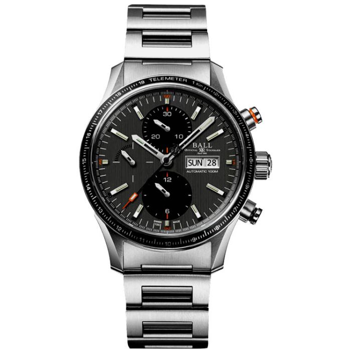 Ball Fireman Storm Chaser Pro Chronograph Men's Watch CM3090C-S1J-GY