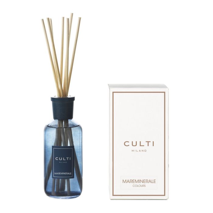 Culti Milano Colors Blue Mareminerale 250ml mājas smaržas ar nūjiņām Culti Milano Colors Blue Mareminerale 250ml mājas smaržas ar nūjiņām