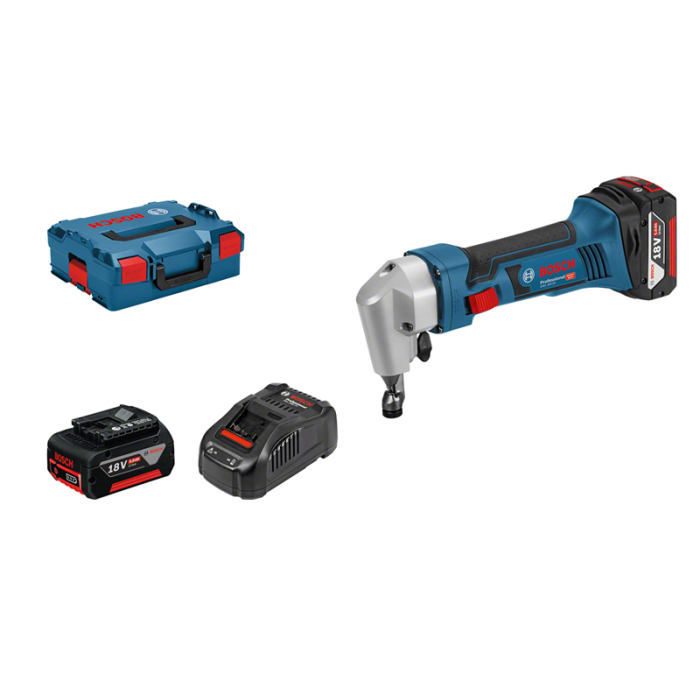 Bosch GNA 18V-16, 2x5.0Ah L-Boxx (0601529501)