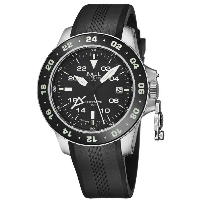 Ball Engineer Hydrocarbon Aero GMT Men's Watch DG2018C-PC-BK