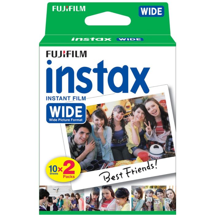 Fujifilm Instax Wide Film 20 Pack