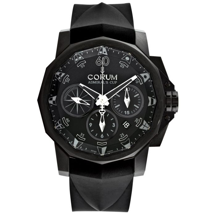 Corum Admirals Cup Black Challenge 44 Men's Watch 753.691.98-F371-AN12 Corum Admirals Cup Black Challenge 44 Men's Watch 753.691.98-F371-AN12