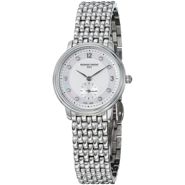 Frederique Constant Slimline Ladies Watch FC-235MPWD1S6B Frederique Constant Slimline Ladies Watch FC-235MPWD1S6B