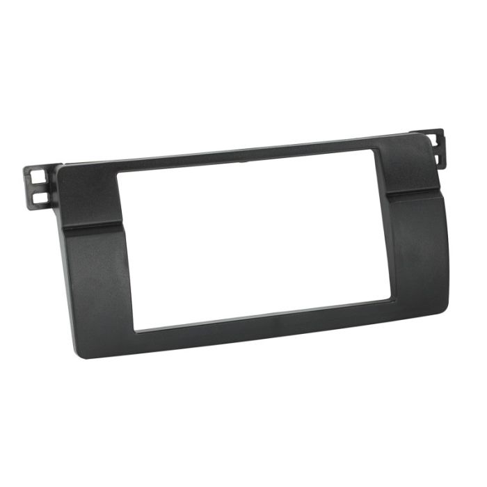 2-DIN pārejas rāmītis BMW 3 (E46) melna, centrēta uzstādīšana