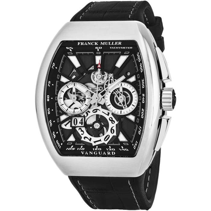 Franck Muller Vanguard Men's Watch 45CCGDBLKBLKSS
