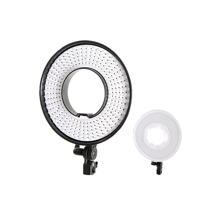 Falcon Eyes Bi-Color LED Ring Lamp Dimmable DVR-300DVC on 230V