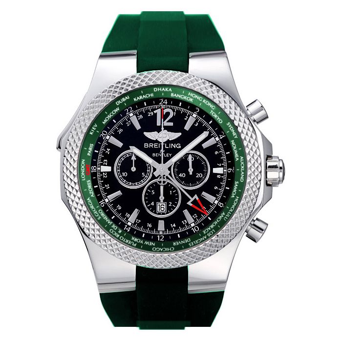 Breitling Breitling for Bentley Special Edition GMT Chronograph Men's Watch A47362S4.B919-214S