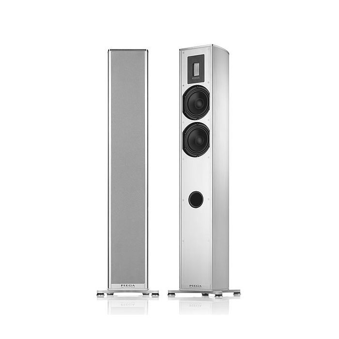 Piega Premium 701 Silver Anodised Aluminum Cabinet Silver Fabric Cover (Single Speaker) Piega Premium 701 Silver Anodised Aluminum Cabinet Silver Fabric Cover (Single Speaker)