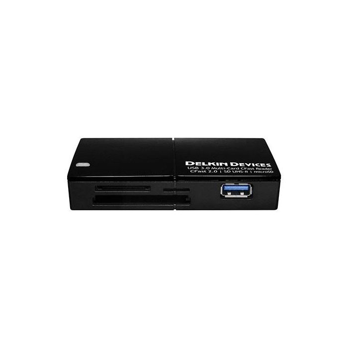 Delkin Devices USB 3.1 Gen 1 Multi-Slot Memory Card Reader (DDREADER-48)