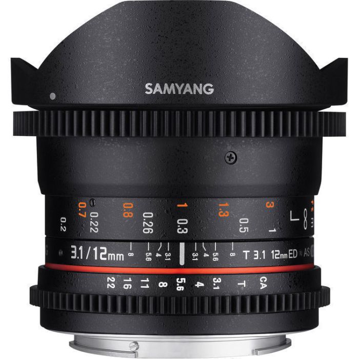 Samyang 12mm T3.1 VDSLR ED AS NCS Fish-Eye FujiFilm X Samyang 12mm T3.1 VDSLR ED AS NCS Fish-Eye FujiFilm X