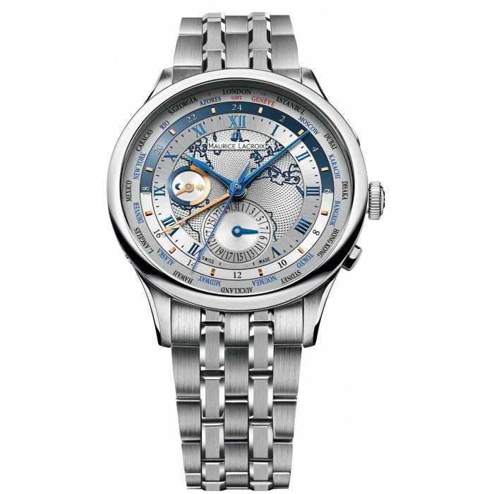 Maurice Lacroix Masterpiece Worldtimer Men's Watch MP6008-SS002-111
