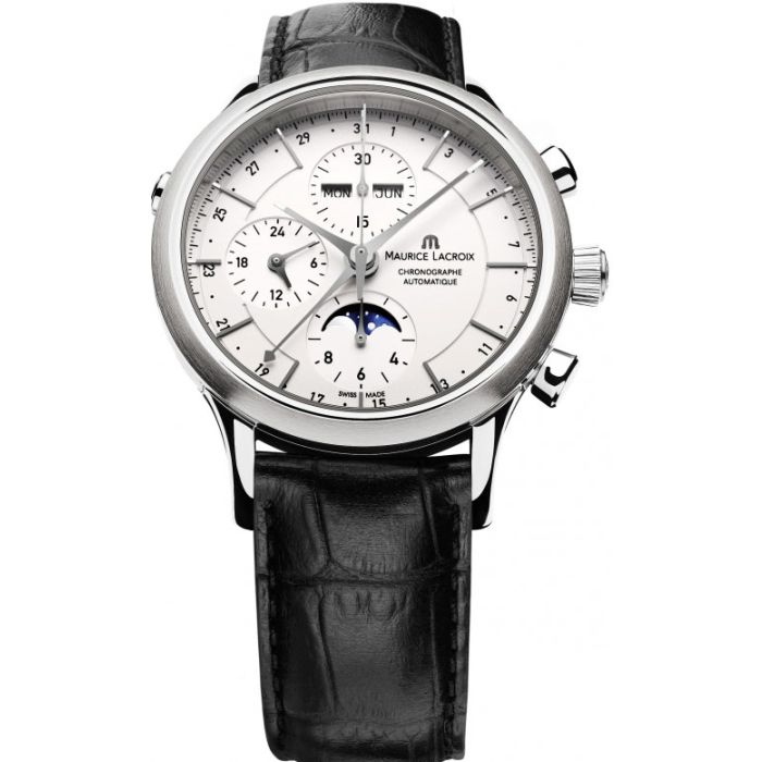 Maurice Lacroix Les Classiques Phase de Lune Men's Watch LC6078-SS001-13E