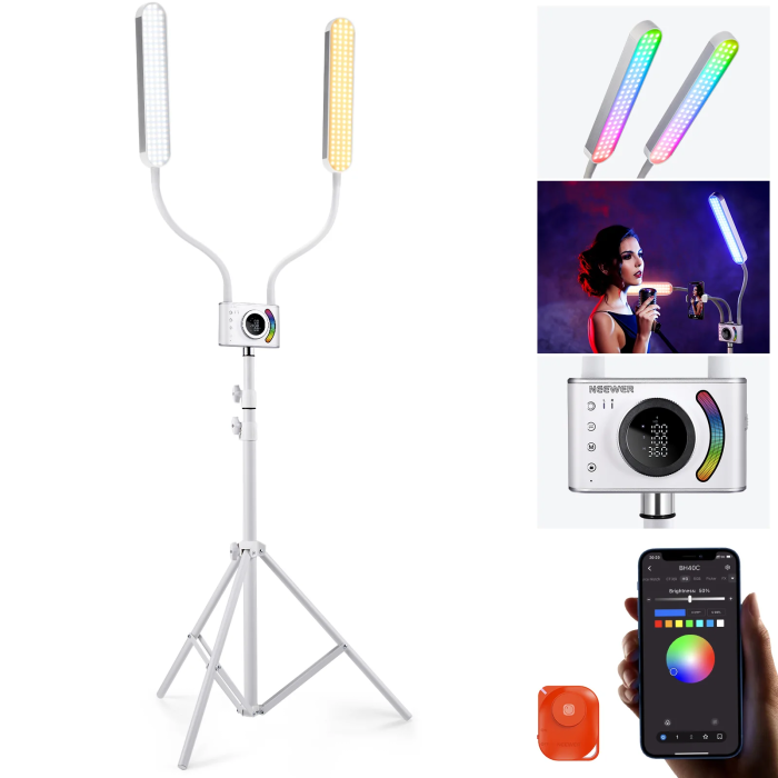 Neewer BH40C 36 Watt RGB LED Light Stick Kit incl. Stand