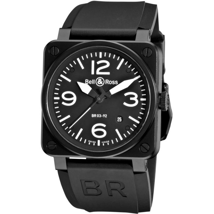 Bell & Ross Aviation BR03 Men's Watch BR03-92CARBON