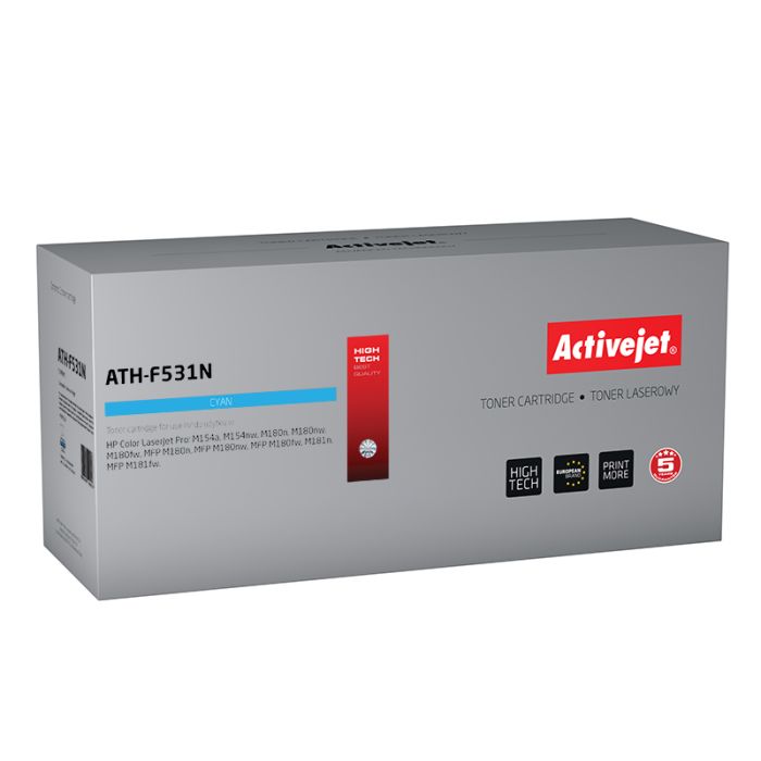 Activejet ATH-F531N HP 205A CF531A replacement Supreme 900 pages cyan Activejet ATH-F531N HP 205A CF531A replacement Supreme 900 pages cyan