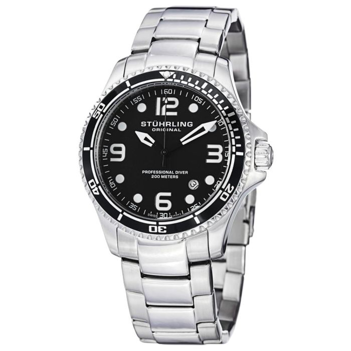 Stuhrling Aquadiver Men's Watch 593.332D11 Stuhrling Aquadiver Men's Watch 593.332D11