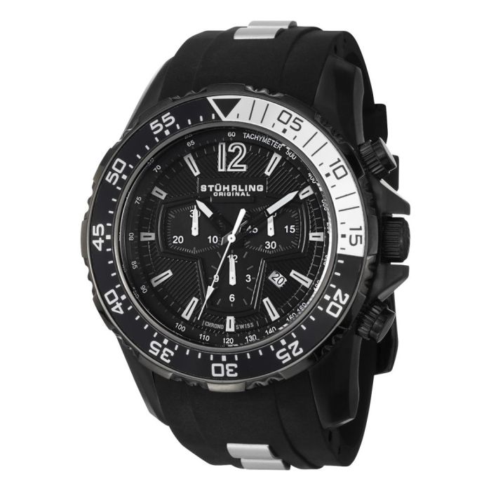 Stuhrling Aquadiver Men's Watch 529.33B713