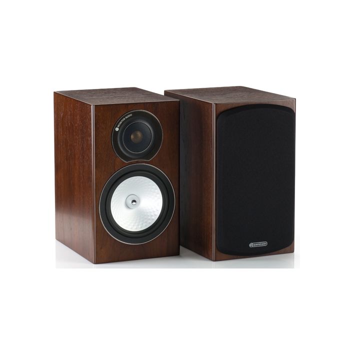 Monitor Audio Silver 1 Walnut Real Wood Veneer