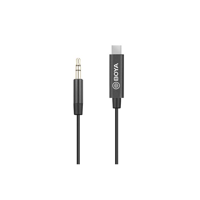 Boya 3.5mm TRS to USB C BY-K2 Boya 3.5mm TRS to USB C BY-K2