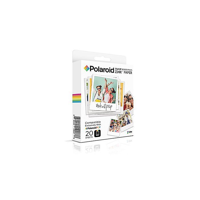 Polaroid Pop Instant Print Paper - 20 Pack (POLZL3X420) Polaroid Pop Instant Print Paper - 20 Pack (POLZL3X420)