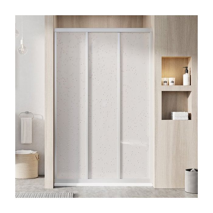 Ravak Shower Door ASDP3-80 198 Satin + Polystyrene Pearl (00V40UR211)