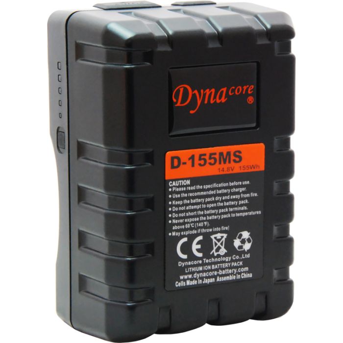 Dynacore V-Mount Battery D-Series Mini D-155MS 155Wh 14.8V Dynacore V-Mount Battery D-Series Mini D-155MS 155Wh 14.8V