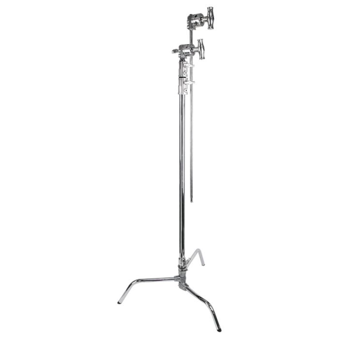 Kupo CT-40MK 40" Master C-Stand with Turtle Base Kit - Silver
