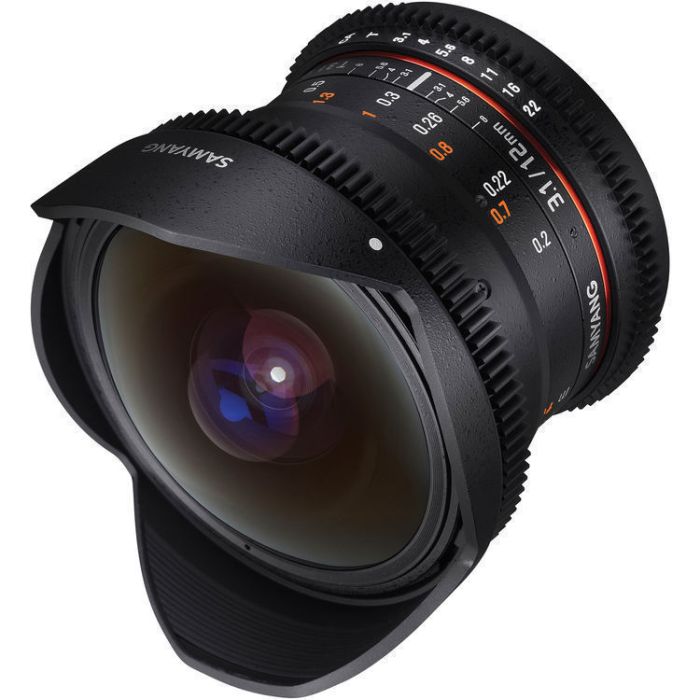 Samyang 12mm T3.1 VDSLR ED AS NCS Fish-Eye Pentax