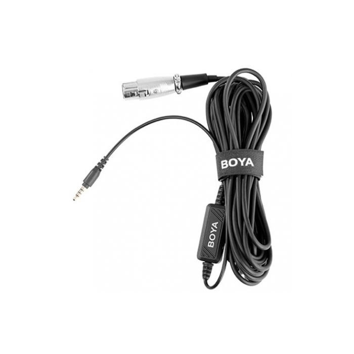 Boya XLR to 3.5 mm TRS Connector BY-BCA6 Boya XLR to 3.5 mm TRS Connector BY-BCA6