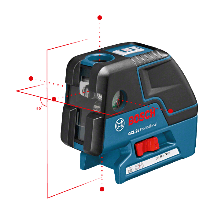 Bosch GCL 25 (4x1.5V AA, Bag) (0601066B00)