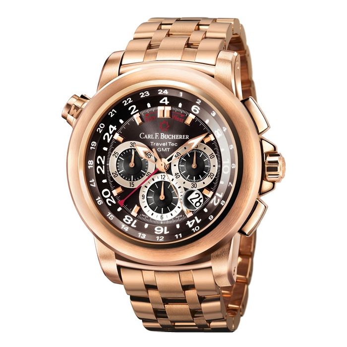 Carl F. Bucherer Patravi Traveltec GMT Men's Watch 00.10620.03.33.21
