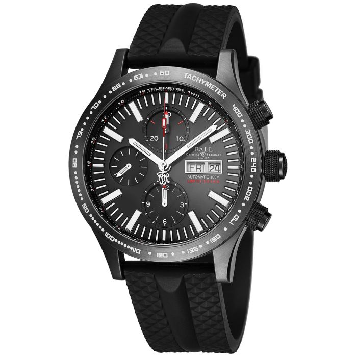 Ball Fireman Chronograph Storm Chaser Men's Watch CM2192C-P2-BK Ball Fireman Chronograph Storm Chaser Men's Watch CM2192C-P2-BK