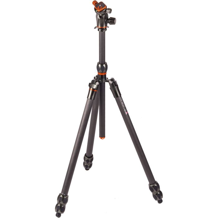 3 Legged Thing Eclipse WINSTON Carbon Fibre Tripod System & AirHed 360 Grey (WINSTONKITGREY)