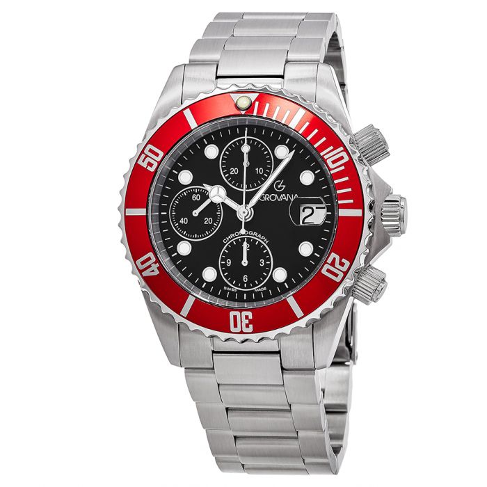 Grovana Diver Chronograph Automatic Men's Watch 1571.6136
