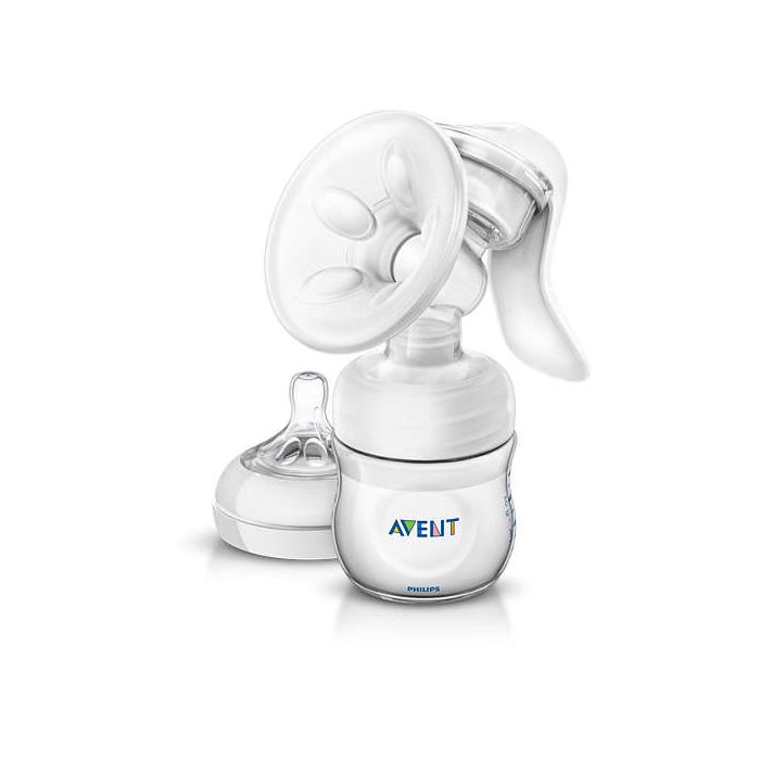 Philips Avent SCF330/20 Manual Breast Pump With Bottle