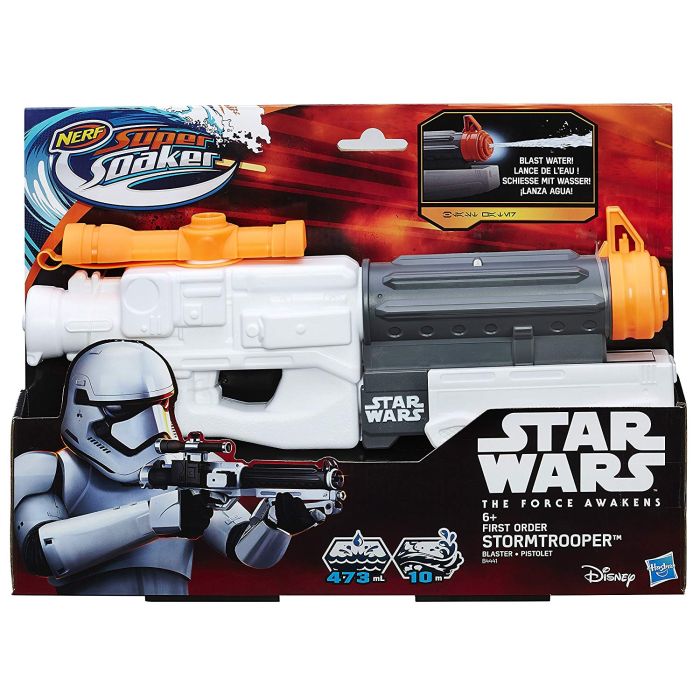 Hasbro Nerf SuperSoaker First Order Stormtrooper Blaster B4441EU5 (5010994933043) Hasbro Nerf SuperSoaker First Order Stormtrooper Blaster B4441EU5 (5010994933043)