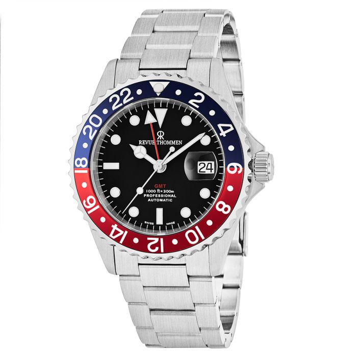 Revue Thommen Diver GMT Men's Watch 17572.2135