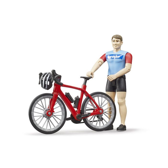 Bruder Bworld Road Bike with Figure (63110)